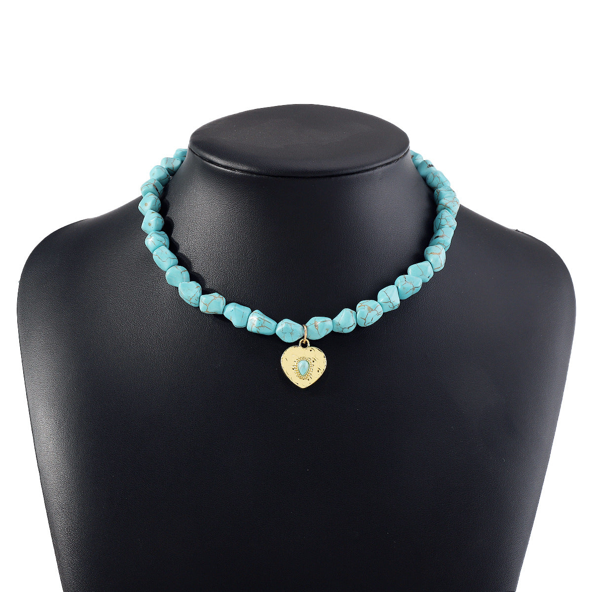 Wholesale Vintage Turquoise Necklace Collarbone Chain